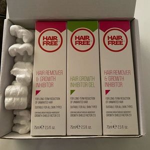 Hair free permanent hair removal cream